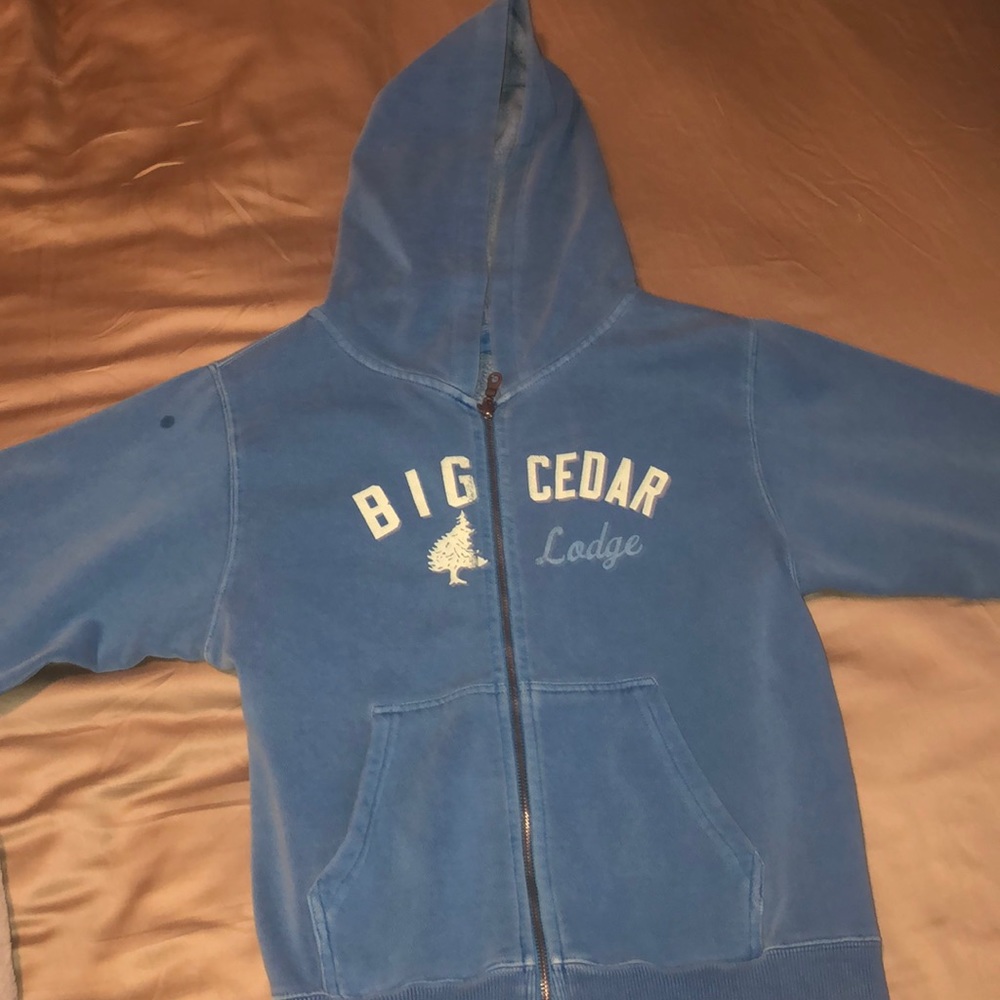 A Big Cedar Lodge sweatshirt